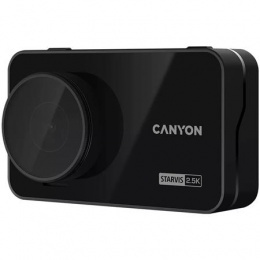 Autós fedélzeti kamera, 2,5K 2560x1440p, 5MP, CANYON "DVR25GPS"
